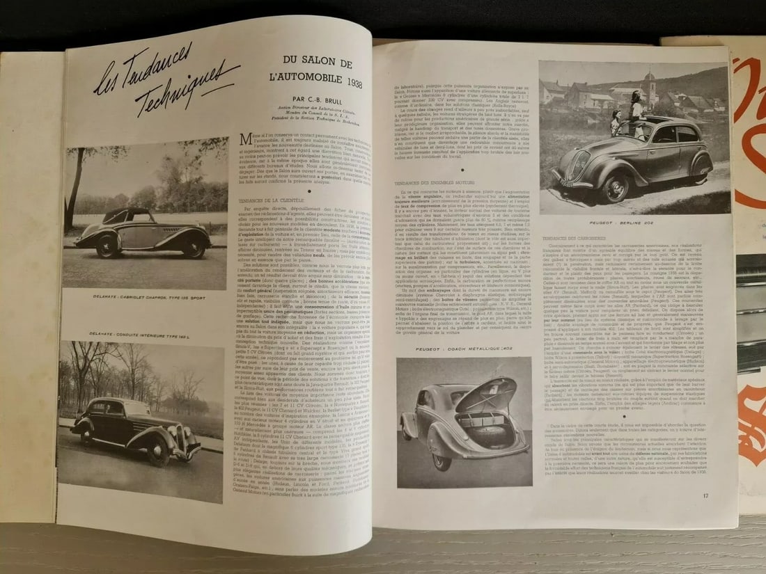 Set of 3 La Belle France Magazines - October, November, December 1938 - 7