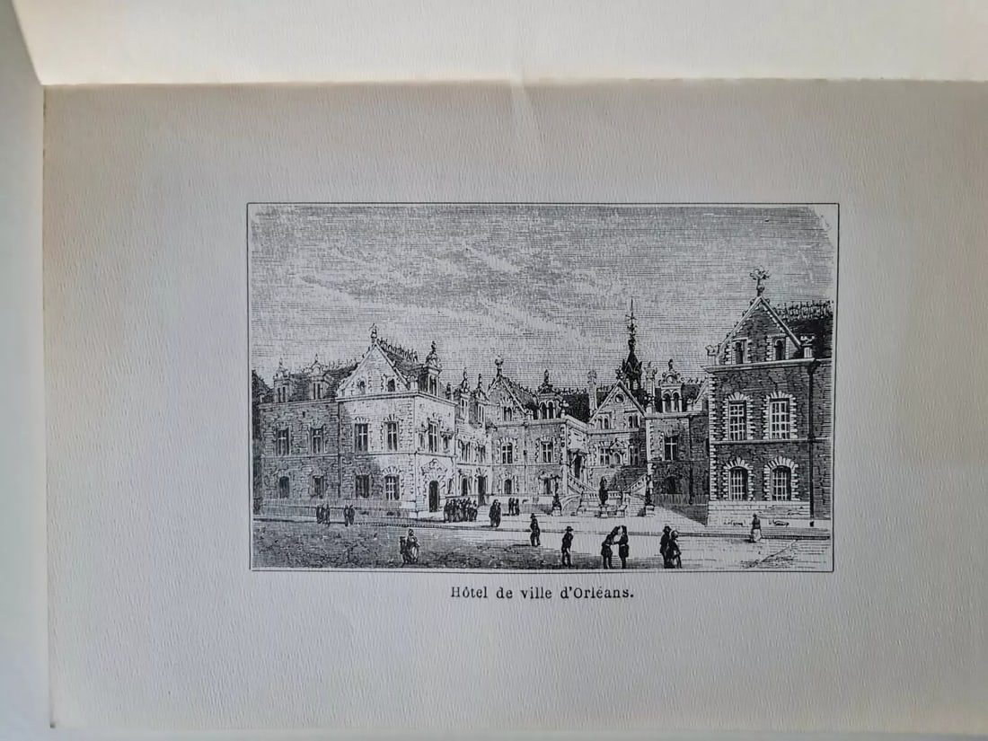 1987 Reprint of "Histoire d'Orleans" by Edouard Fournier - Numbered 1255 - 10