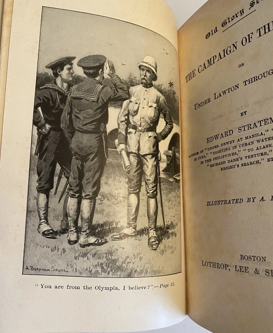 The Campaign Of The Jungle Edw. Stratemeyer Lothrop, Lee,Shepard Boston HC Rare! - 9