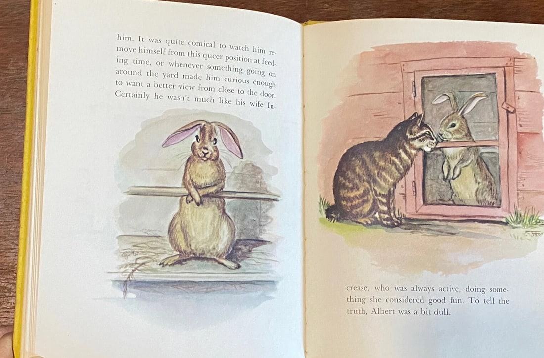 T L McCready, Jr. INCREASE RABBIT 1st Edition 1958 HC Illustrations Tasha Tudor - 11