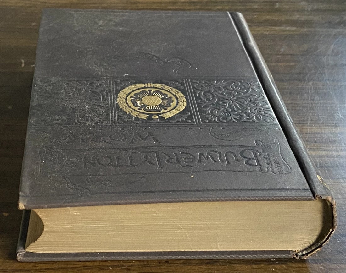 Bulwer Lytton's Works Paul Clifford and Eugene Aram HC Belford Clarke 1stEdition - 9