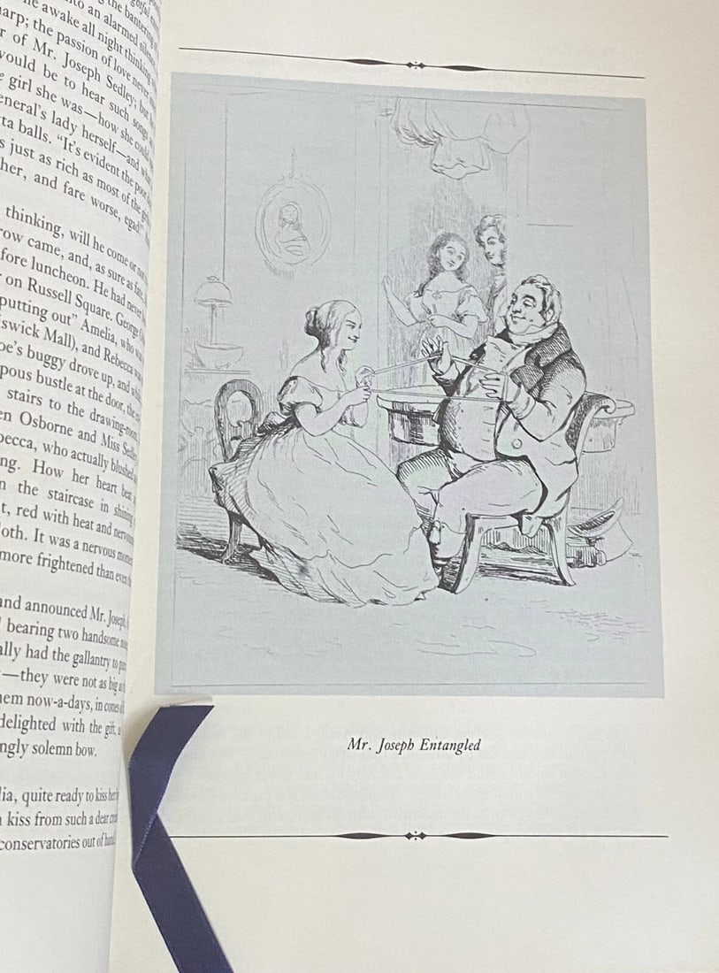 Wm. M. Thackeray VANITY FAIR Franklin Library 1st Edition 1st Print Near Fine - 12