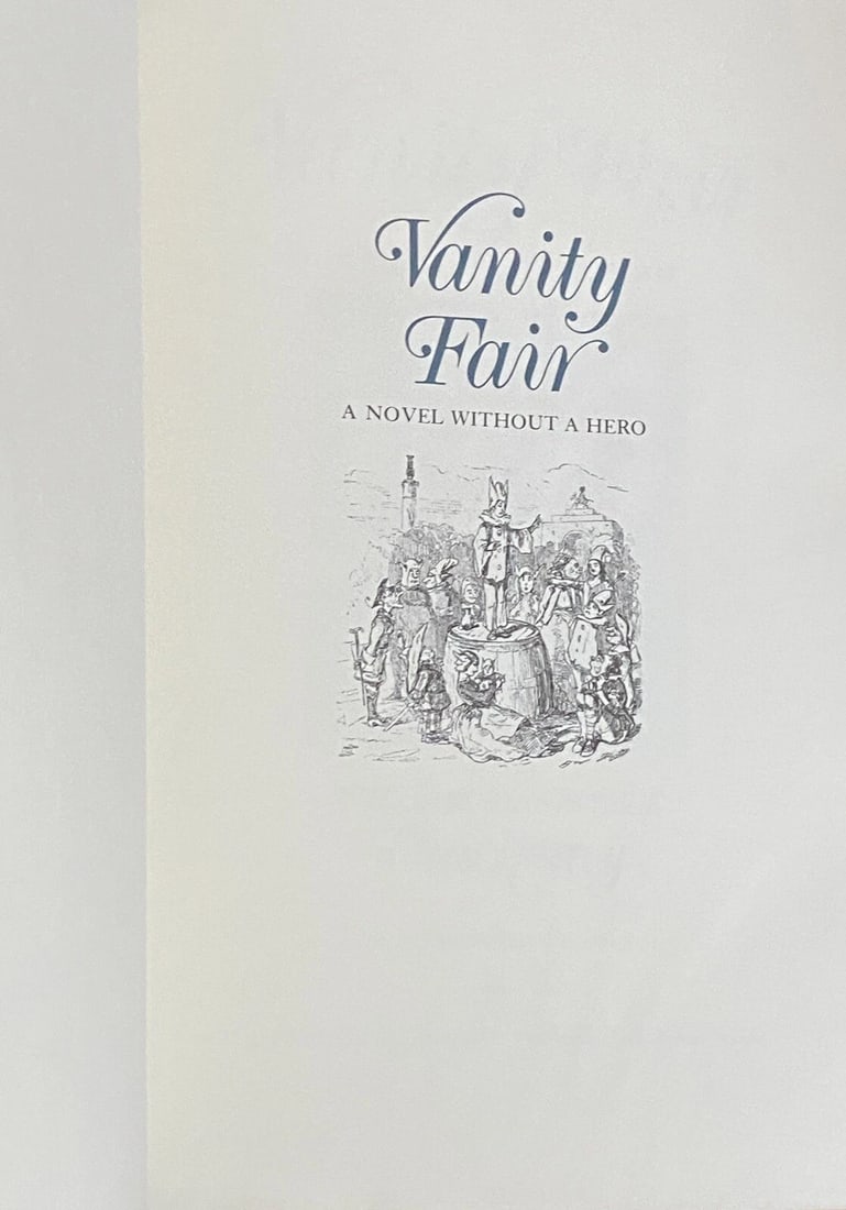 Wm. M. Thackeray VANITY FAIR Franklin Library 1st Edition 1st Print Near Fine - 14