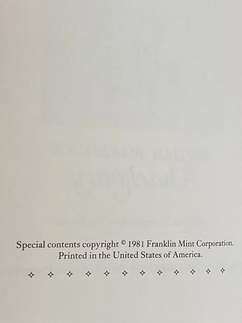 Wm. M. Thackeray VANITY FAIR Franklin Library 1st Edition 1st Print Near Fine - 4