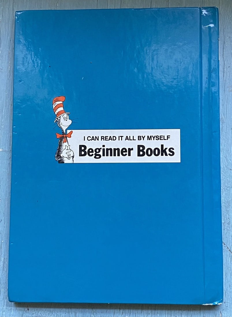 Dr Seuss The Cat In The Hat Comes Back Grolier BC 1st Edition Earl Print HC Good - 3