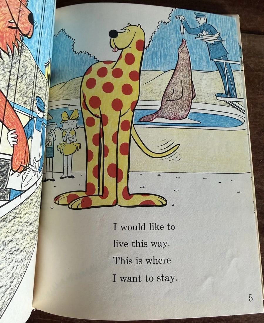 PUT ME IN THE ZOO Robert Lopshire 1960 1st BC Ed. 1st Print VGood Beginner Books - 7
