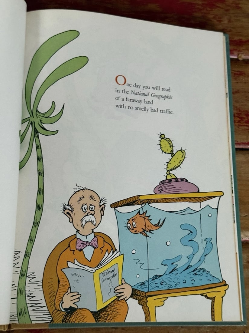 You're Only Old Once Dr. Seuss 1986 First Edition/Printing With Dust Jacket EXC - 17