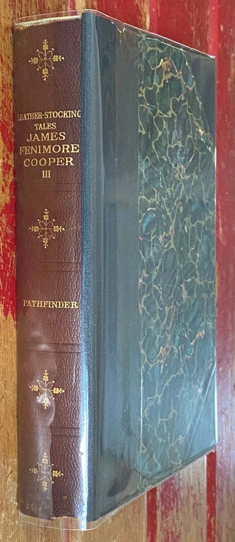 James Fenimore Cooper PATHFINDER 1898 Leather Stocking Tales Fireside Ed. VeryGd - 3