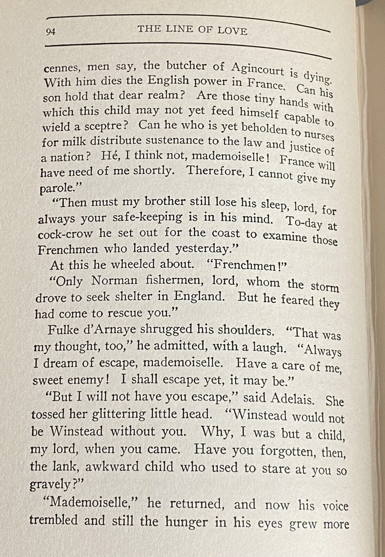 The Line Of Love James Branch Cabell 1st/2nd 1923 HC VGood McBride - 10
