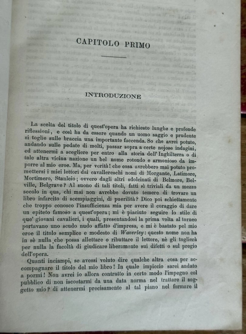 Sir Walter Scott Scene Dell Insurrezione Di Scozia 1874 Milano HC Illust HC/Lthr - 15