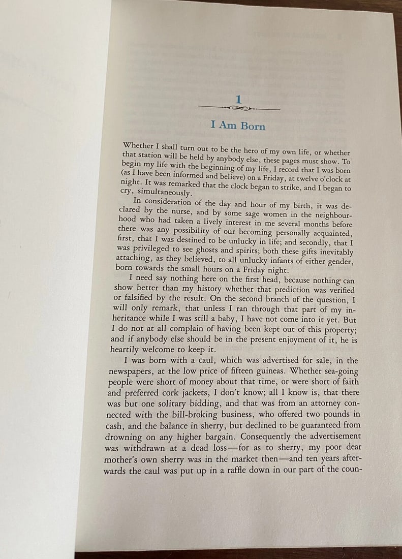 David Copperfield Charles Dickens Franklin Library FINE Leather Unread 1980 - 15