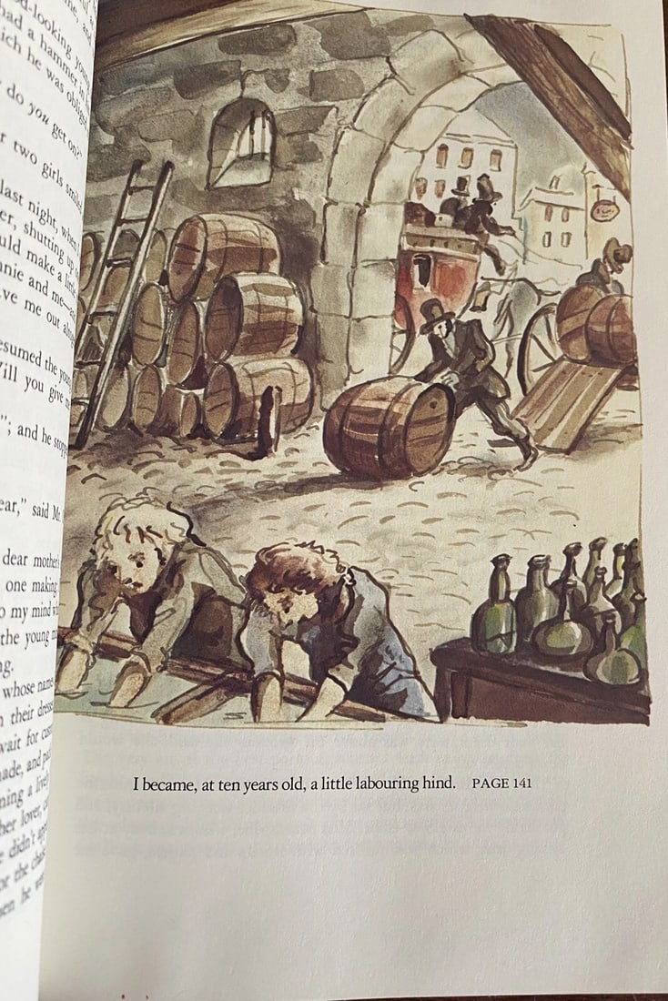 David Copperfield Charles Dickens Franklin Library FINE Leather Unread 1980 - 8