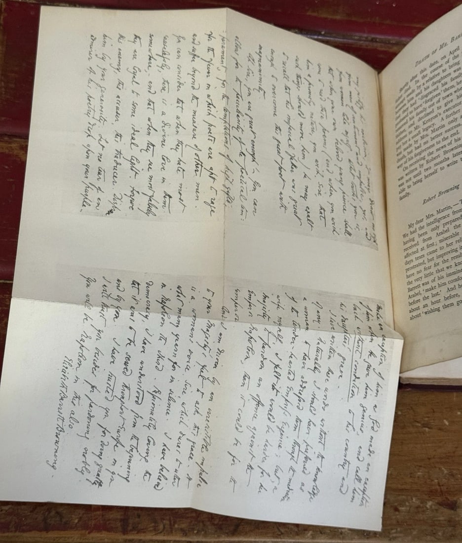 The Letters of Elizabeth Barrett Browning Vol. 2 1898 Macmillan 1st Ed. Illustr. - 10