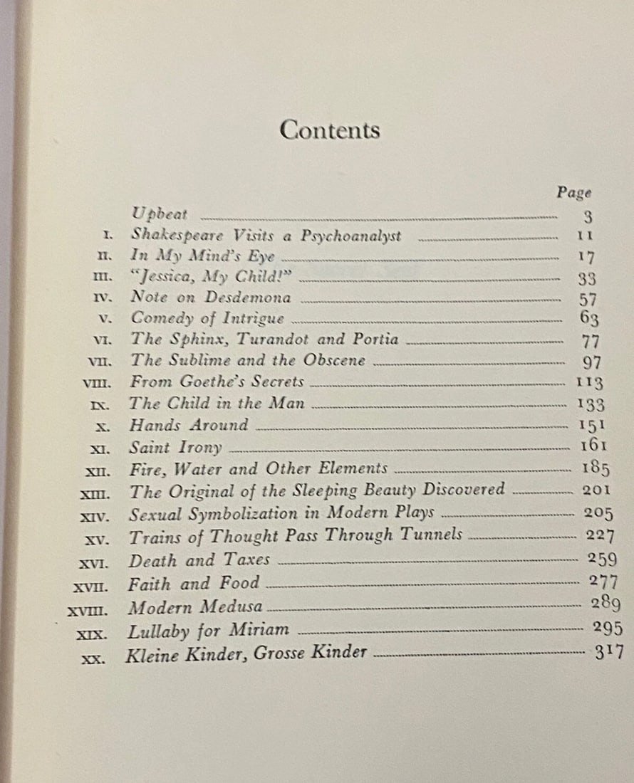 Theodor Reik Secret Self Psychoanalytic Experiences in Life and Literature VGood - 9
