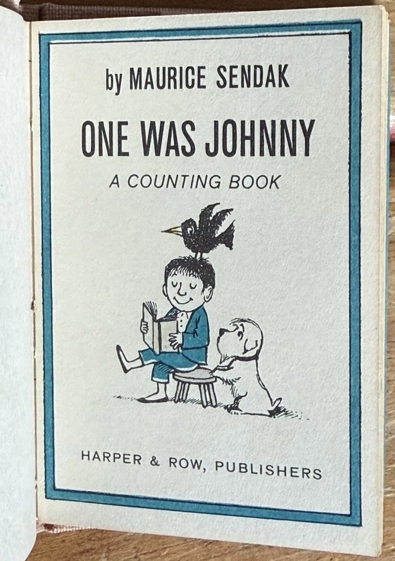 NUTSHELL LIBRARY by Maurice Sendak/ Harper & Row, 1962 (4 Mini Books) - 7