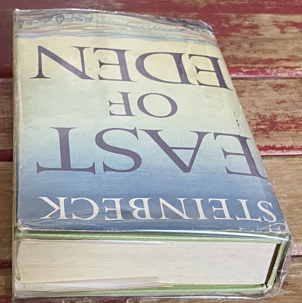 EAST OF EDEN John Steinbeck 1ST ED. 2nd PRE Publication Print HC/DJ Viking 1952 - 5