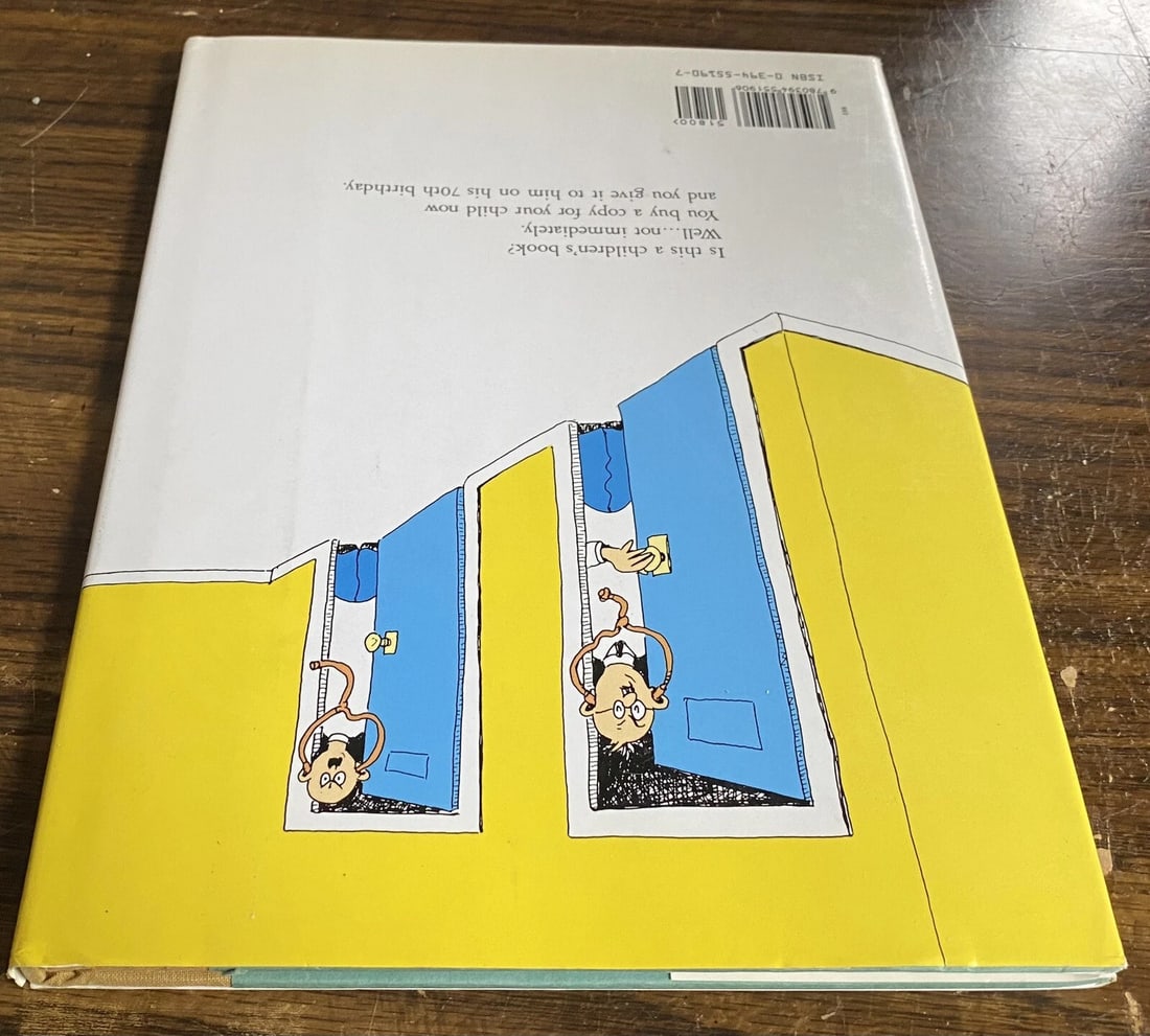 You're Only Old Once by Dr. Seuss Book 1986 1st Edition 5th Printing HB DJ - 7