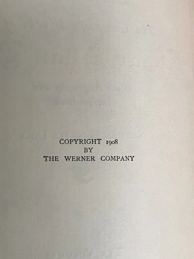 The Complete Works of Edgar Allan Poe 1908 Leather University Royal Ed. RARE - 4