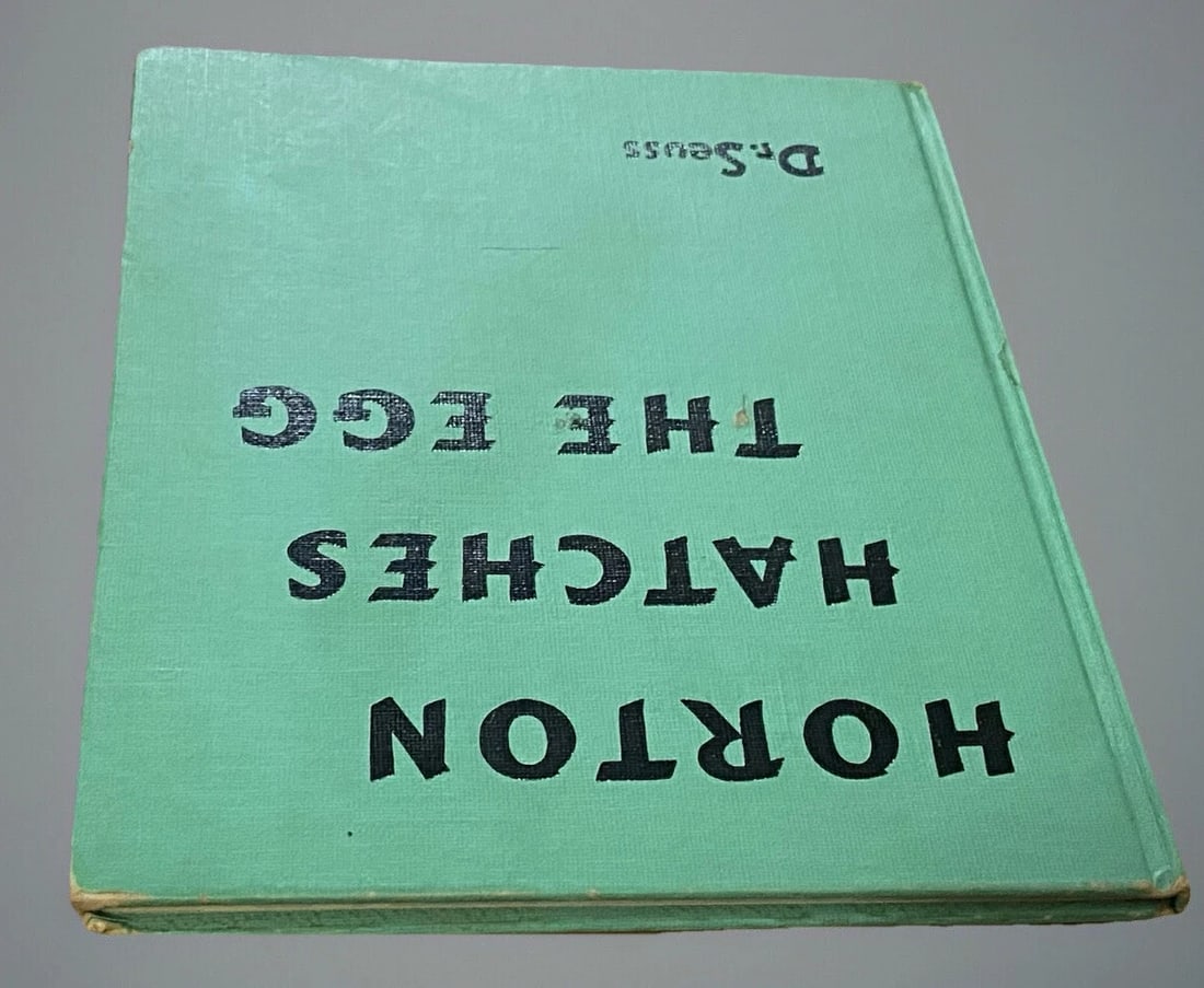 Dr. Seuss Children's Book - Horton Hatches The Egg First Edition Vintage 1940 - 17