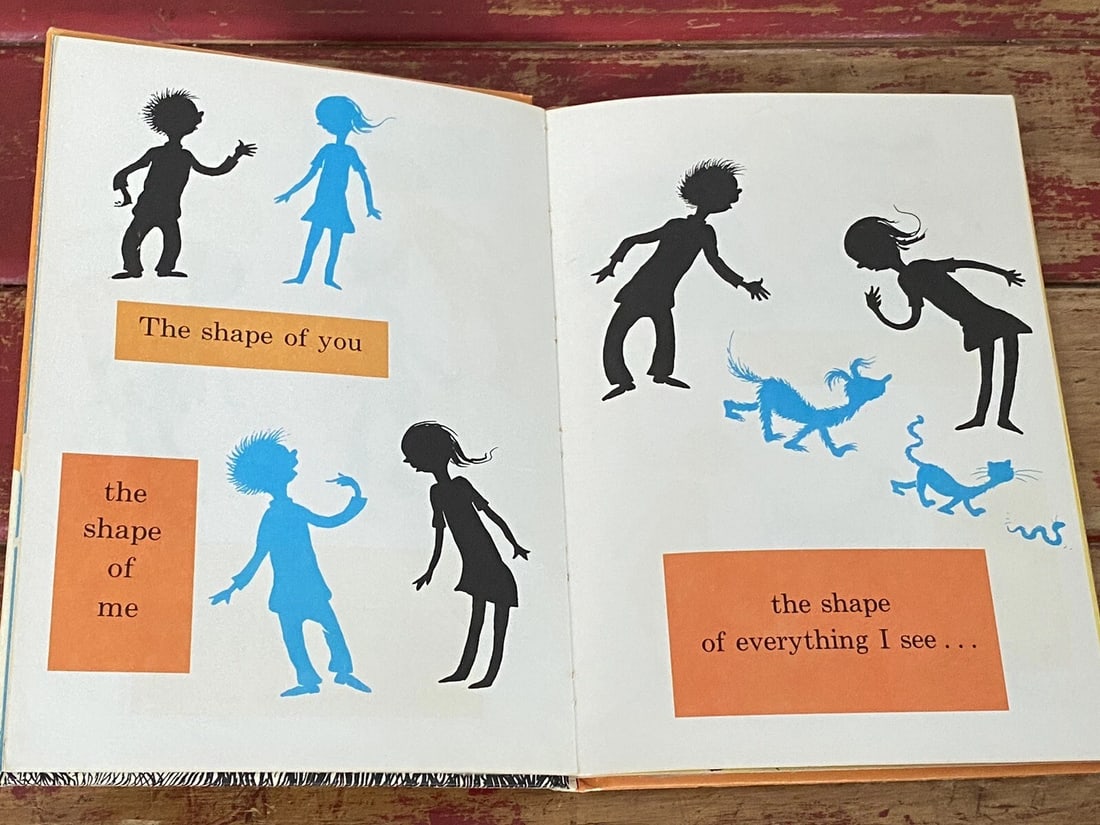 1973 Dr. Seuss The Shape of Me and Other Stuff HC Book Club Edition Very Good - 9