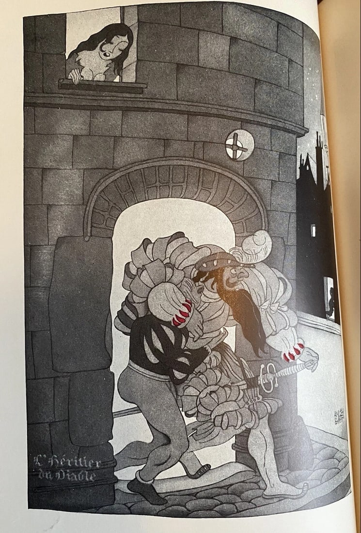 Honore De Balzac Droll Stories 1928 Garden City Press HC 1st Thus Illustrated VG - 7