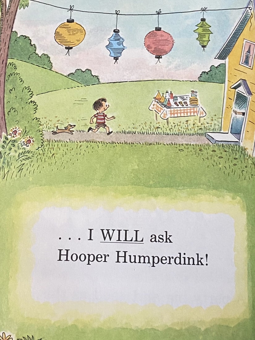 Dr Seuss, as Theo LeSieg HOOPER HUMPERDINK? NOT HIM! 1976 1st BC ED/Print RARE - 15