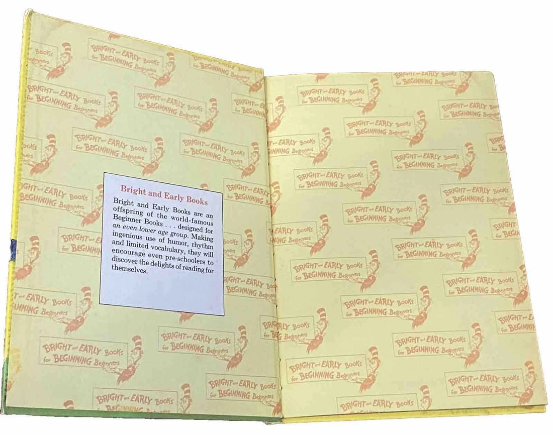 Dr Seuss, as Theo LeSieg HOOPER HUMPERDINK? NOT HIM! 1976 1st BC ED/Print RARE - 7