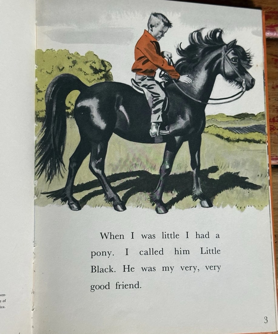 Dr Seuss -Little Black, A Pony By Walter Farley 1st Ed/1st Print 1961 BC Ed EXC - 7