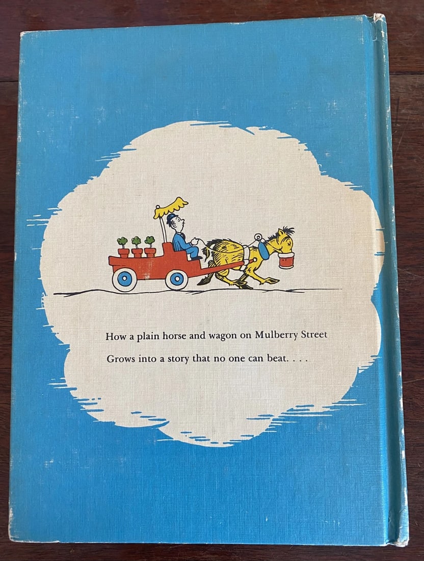And To Think That I Saw It On Mulberry Street Dr. Seuss Book Club 1937 1stEd/1st - 7