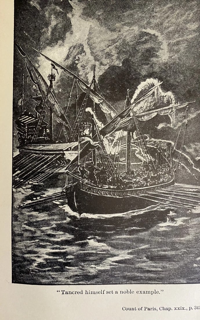 Works Of Sir Walter Scott Waverley Novels VIII 1800s HC Count Robert Of Paris - 12