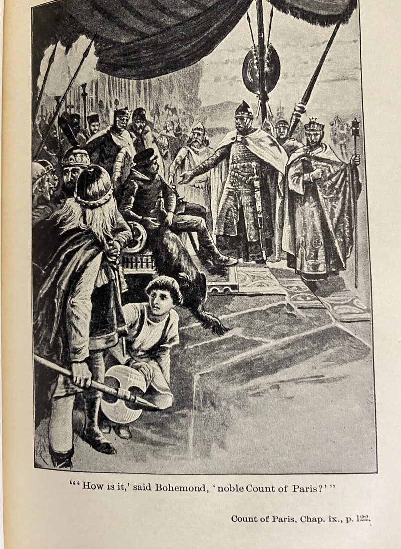 Works Of Sir Walter Scott Waverley Novels VIII 1800s HC Count Robert Of Paris - 9