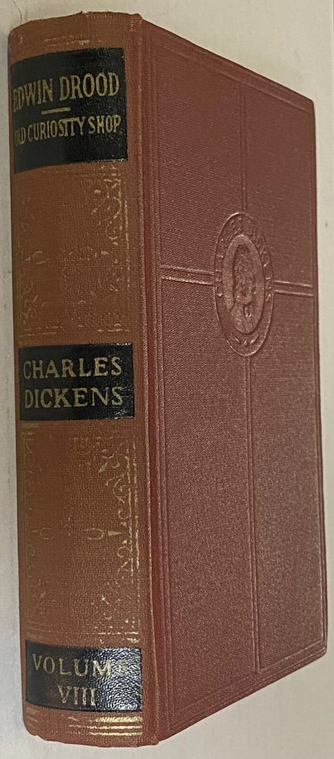 Charles Dickens Edwin Drood, Old Curiosity Shop Clear Type Illustrated HC VGood - 2