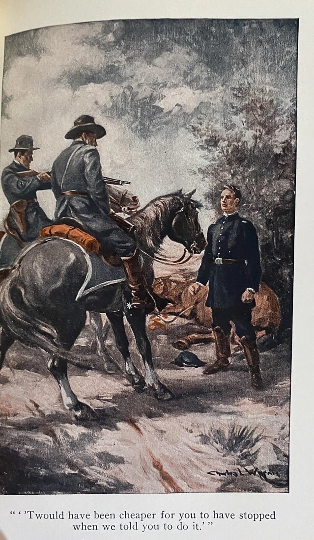 The Guns Of Shiloh Joseph Altscheler 1914 First Edi. HC Appletons Illustrated - 5