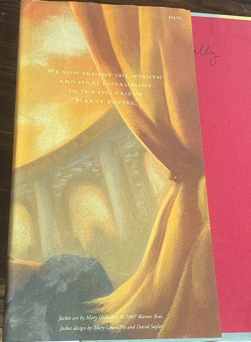 Harry Potter and the Deathly Hallows J.K. Rowling 1st/1st 2007 RARE Page Error - 12