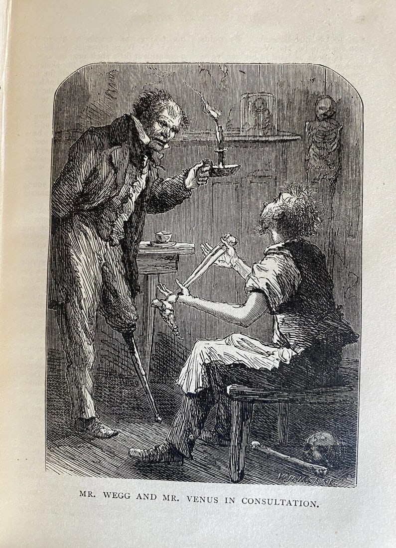 Dickens' Works Illustrated Our Mutual Friend James R. Osgood & Co.Boston 1875 HC - 6