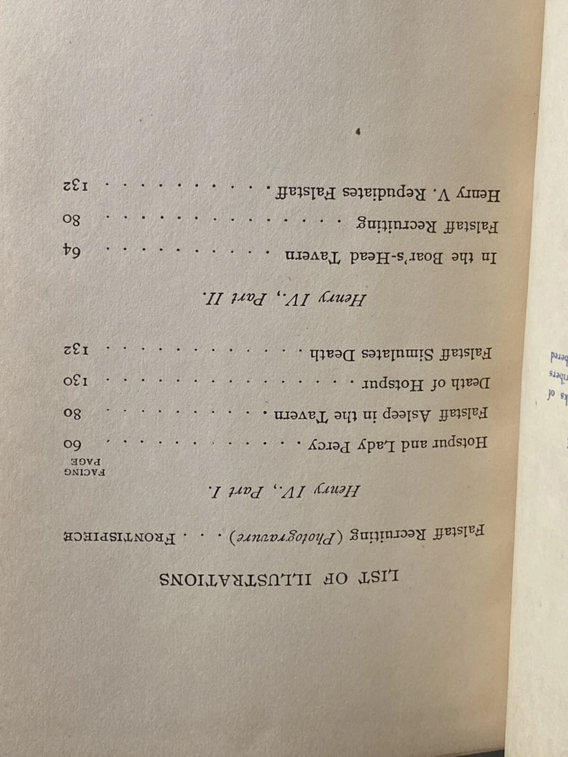 Shakespeares Works Elgin Ed. Deluxe Vol. I 1901 #306 Midsummer Nights;Life Of - 14