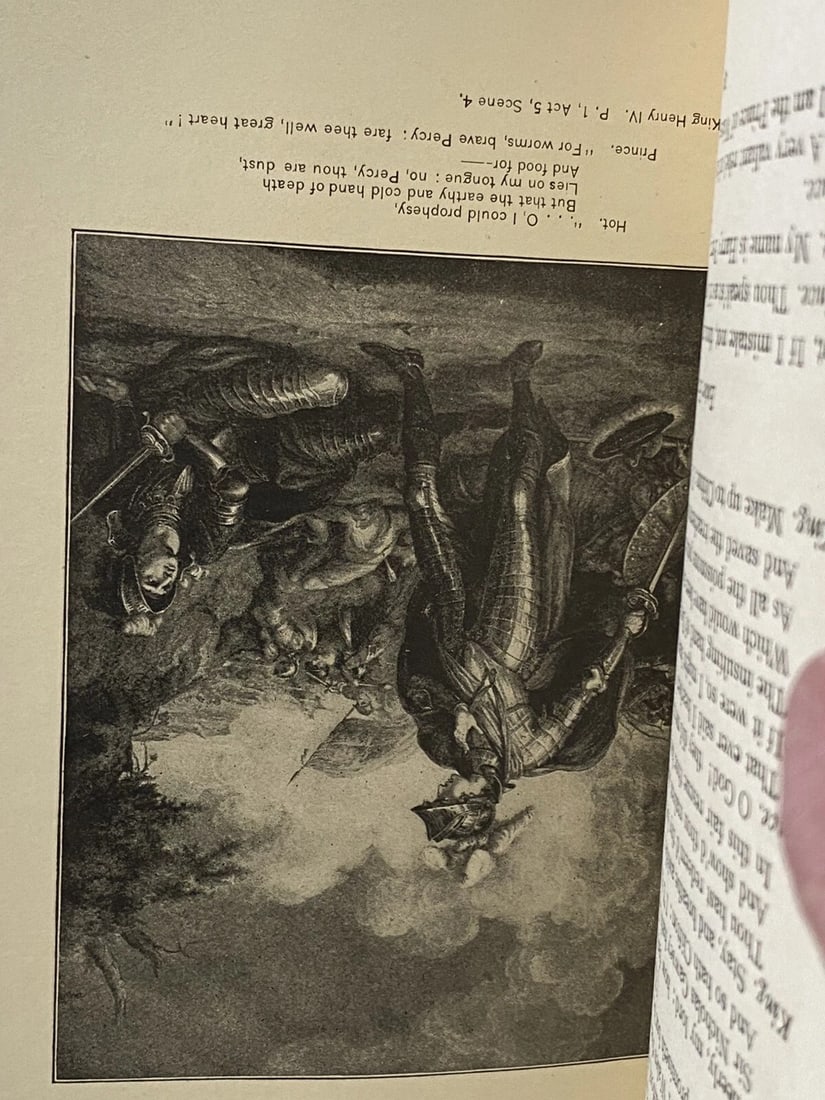 Shakespeares Works Elgin Ed. Deluxe Vol. I 1901 #306 Midsummer Nights;Life Of - 18