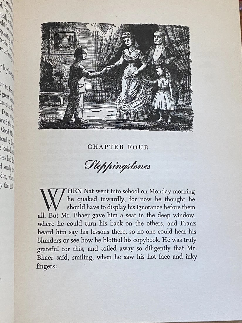 Little Men by Louisa May Alcott Illustrated Grosset & Dunlap 1947 HC Very Good - 17
