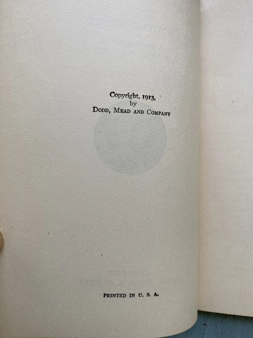 Antique Book The Gods Are Athirst Anatole France Blue Leather 1923 Dodd Mead - 7