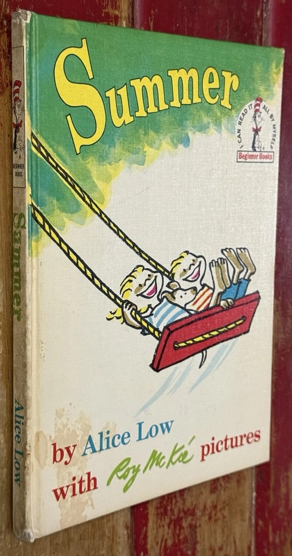 Summer By Alice Low 1963 BC Edition Hardcover Beginner Books 1st Edition/Print - 5