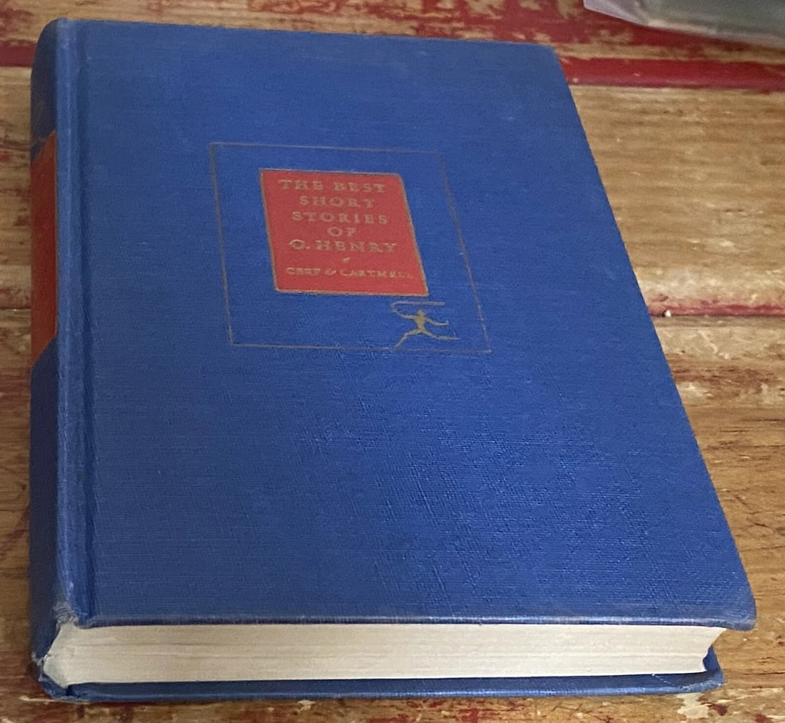 THE BEST SHORT STORIES OF O. HENRY Modern Library Edition 1945 HC/DJ V Good - 11