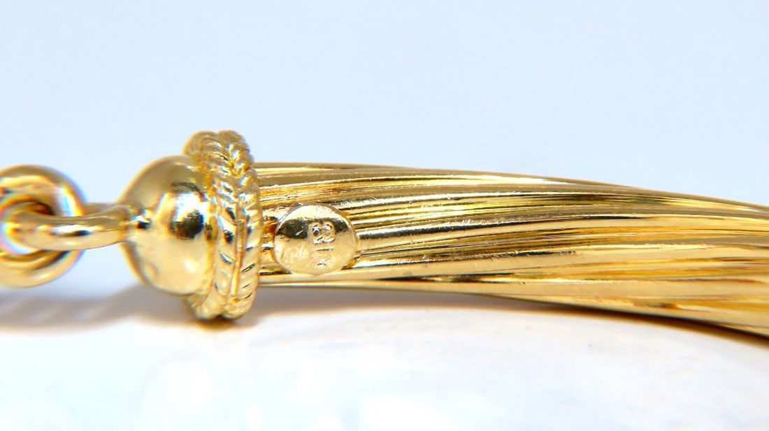 Byzantine Style Three Arched Bracelet 18kt 24.8 Grams 7 inch** - 2