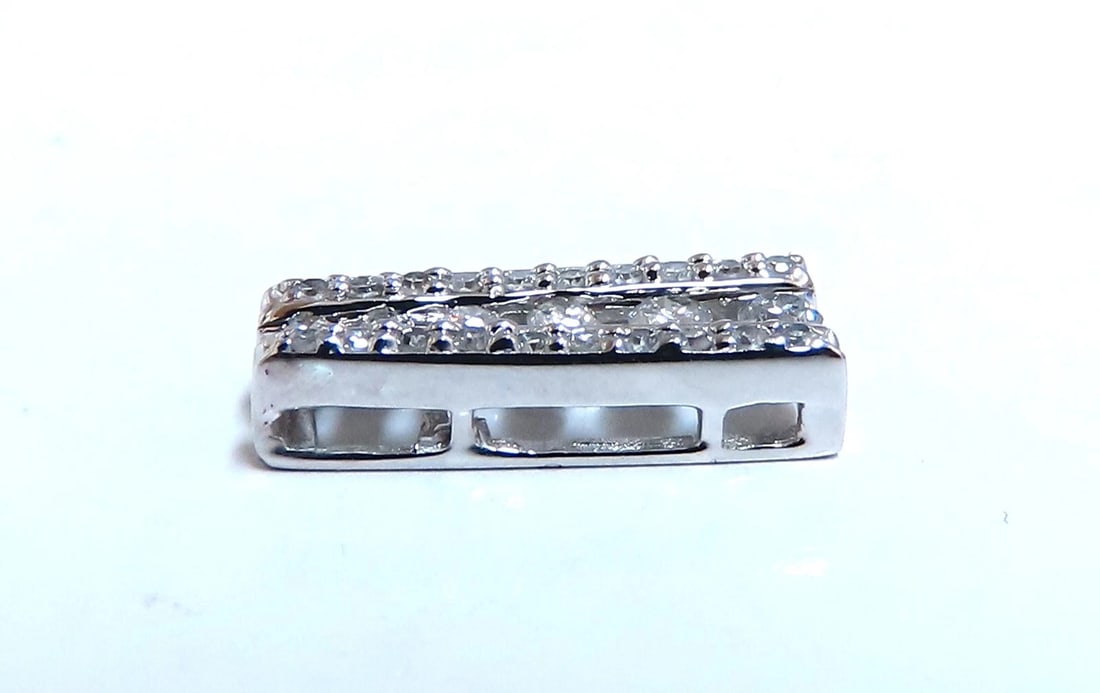 .40ct natural round diamonds zen mid pendant 14kt gold ** - 6