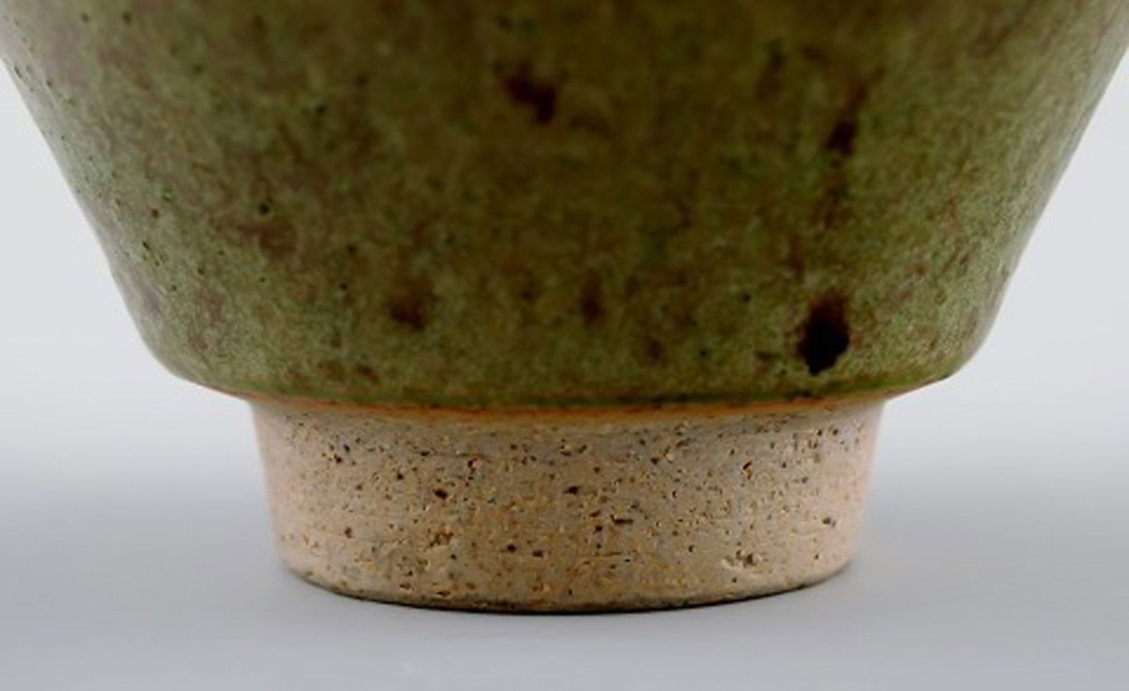 Kähler, Denmark, glazed stoneware vase. - 5