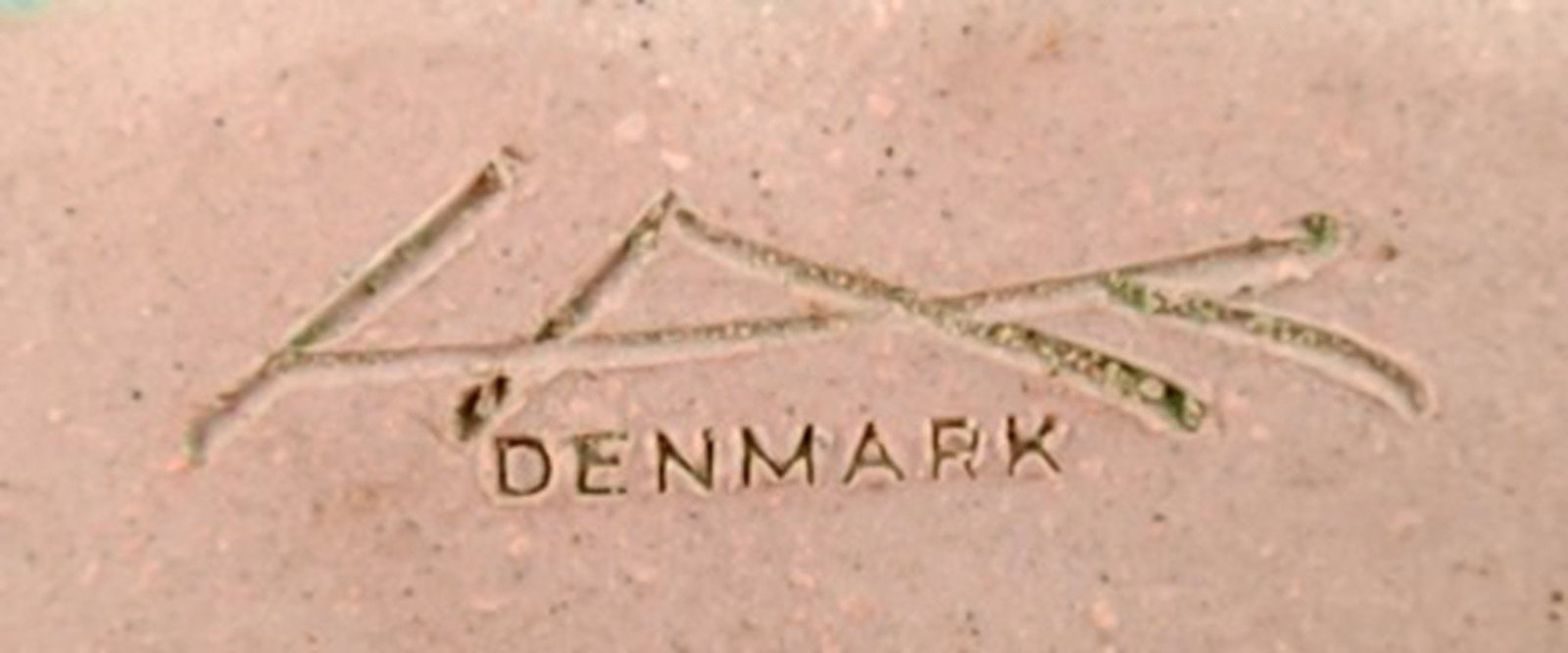 Nils Kähler for Kähler, Denmark. Glazed flower basin / jardiniere in beautiful turquoise - 6