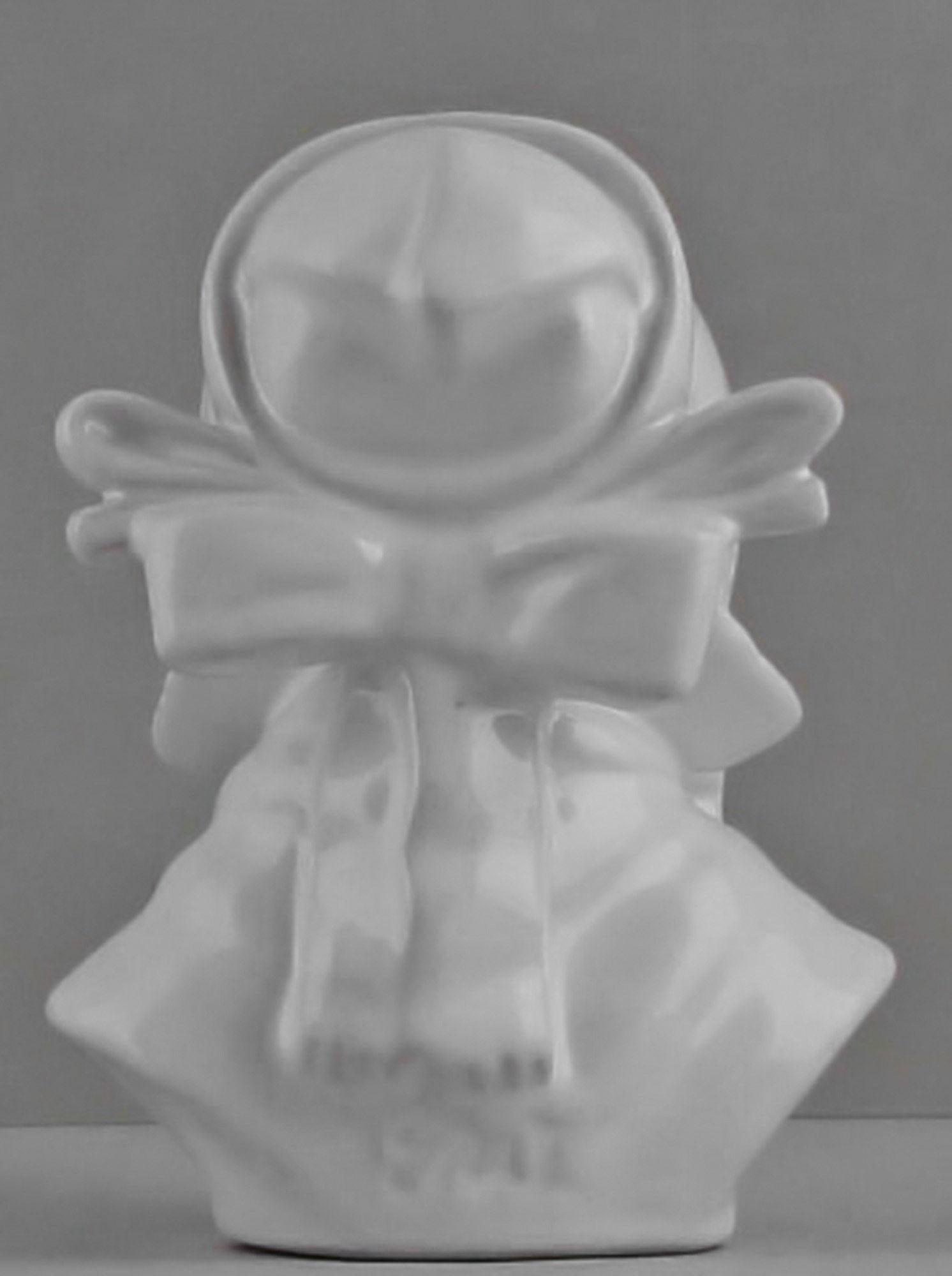 Michael Andersen female bust in stoneware. - 3