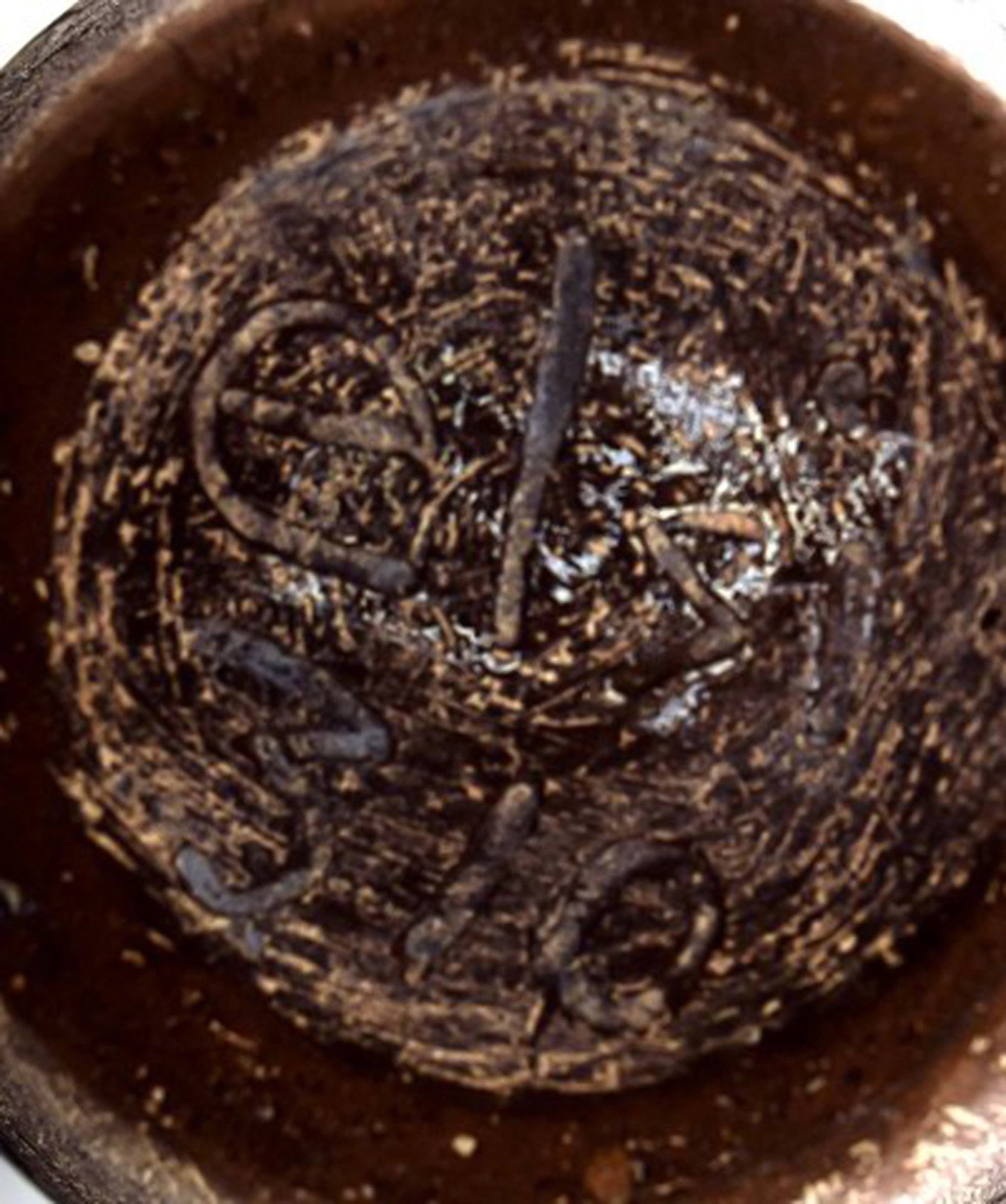 Elsi Bourelius (1909-2001) for Jie, Gantofta. Swedish ceramist. Large modern ceramic vase, c. 1960. - 5