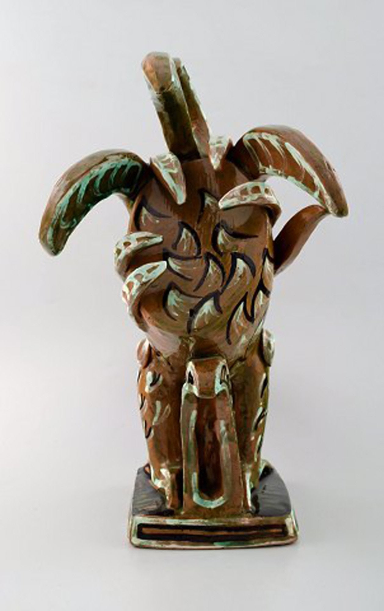 Helge Christoffersen Large unique figure of rooster. - 4