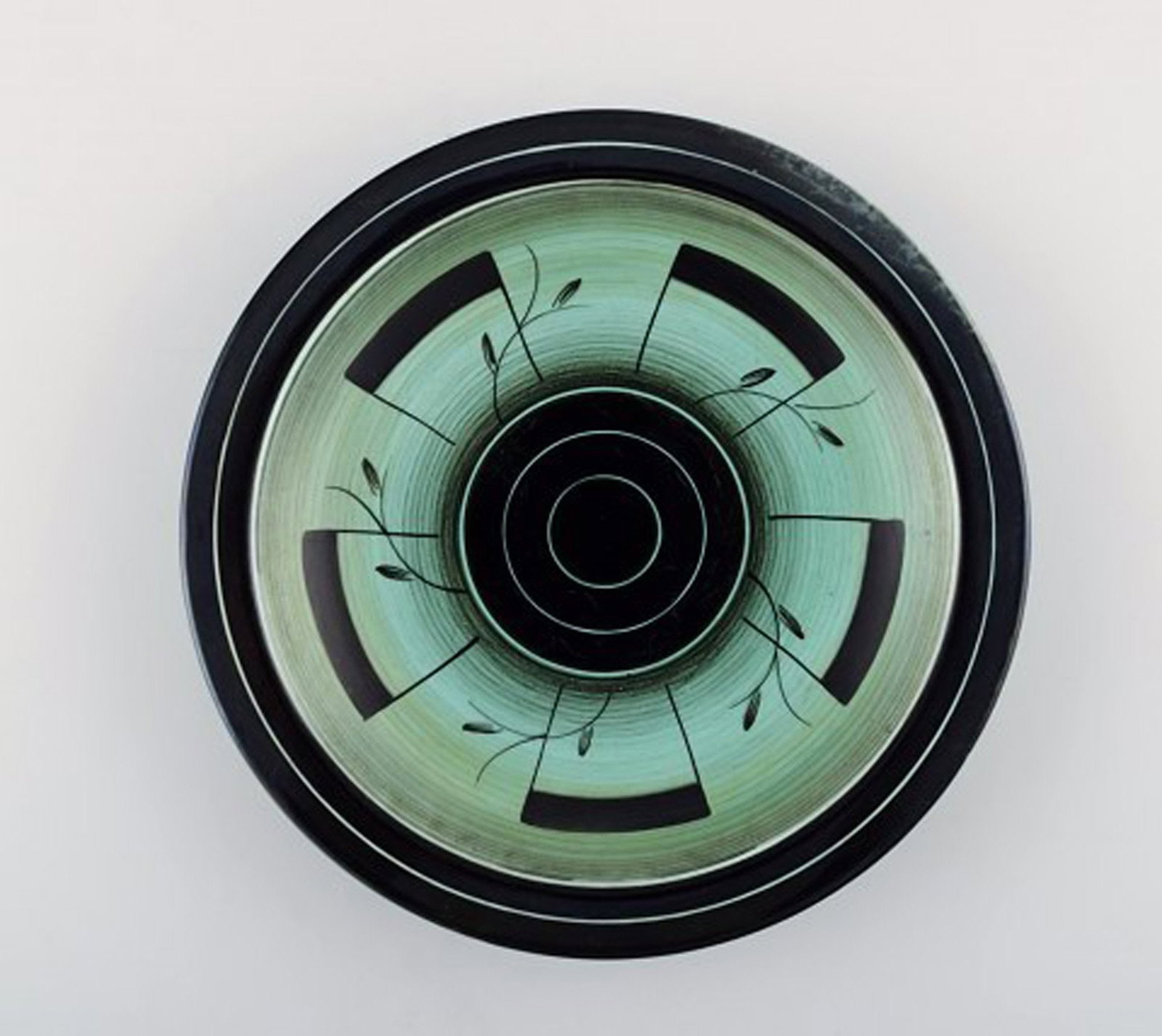 Josef Ekberg for Gustavsberg 4 Art Deco bowl dishes. - 2