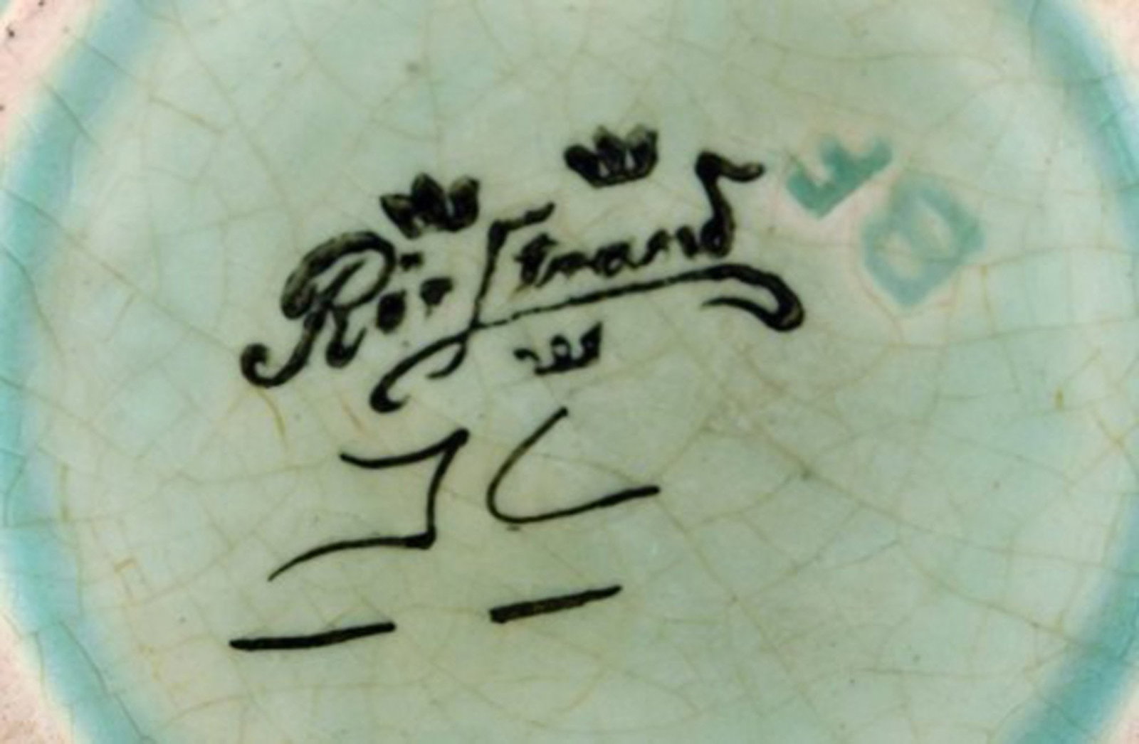 Josef Ekberg for Gustavsberg 4 Art Deco bowl dishes. - 7